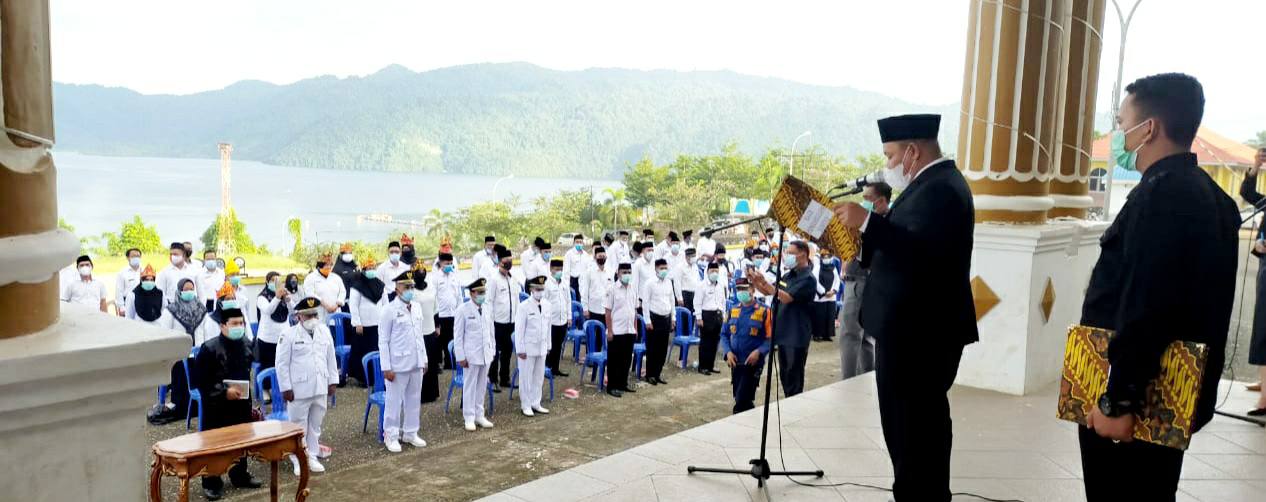 195 Pejabat Eselon III dan IV Pemkab Morut Dilantik, Berikut Daftarnya