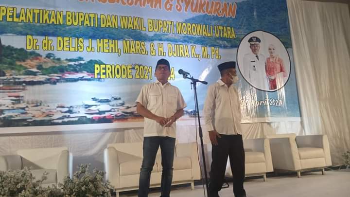 Sampaikan Pidato Pertama, Bupati Morut : “Kita Gas”