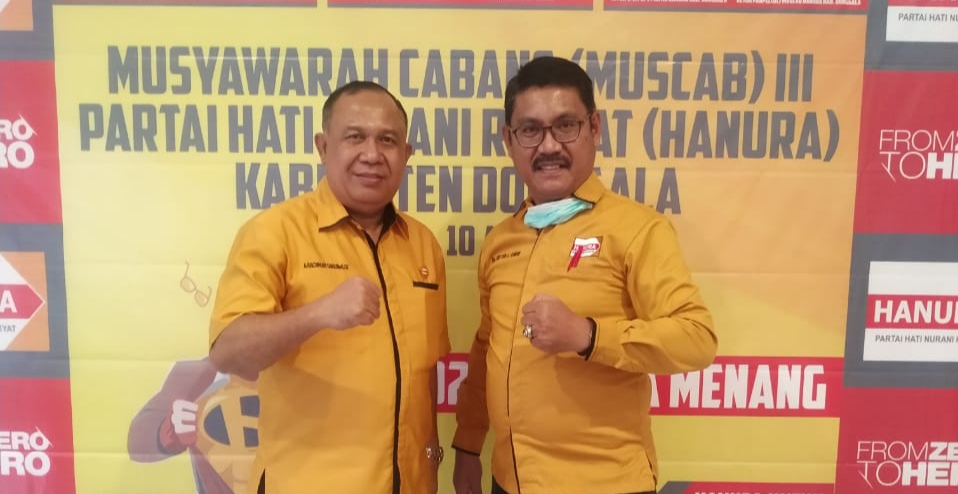 DPD HANURA SULTENG, Beri Dukungan DPC HANURA DONGGALA Raih 6 Kursi DPRD