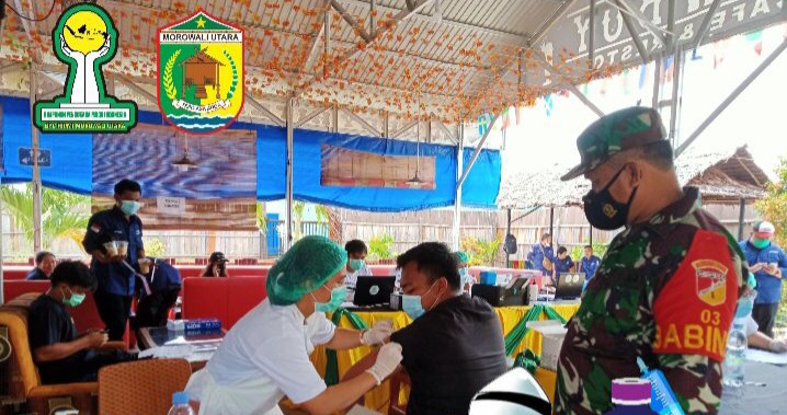 HIPMI MORUT SUKSES LAKSANAKAN VAKSINASI COVID-19 MILLENIAL JILID II