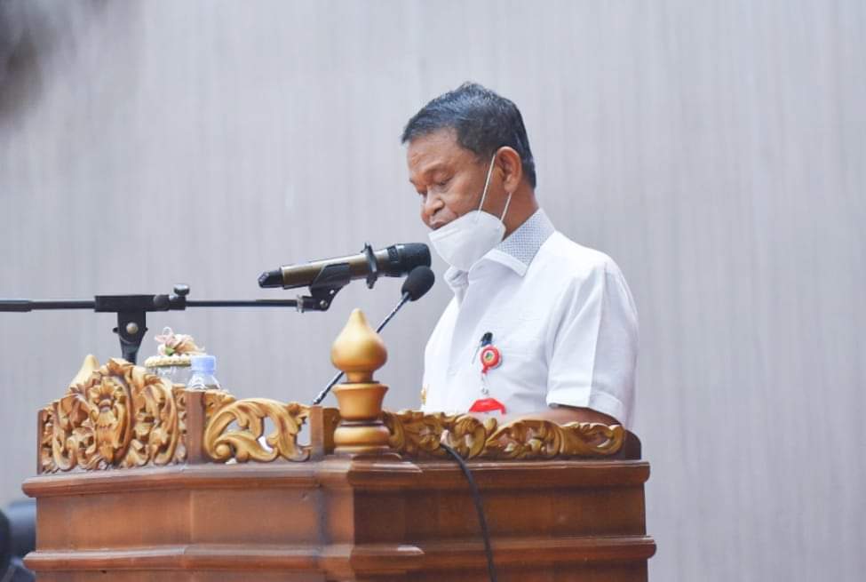 Gubernur Sulteng Menyampaikan Pengantar Pembahasan RPJMD 2021-2026