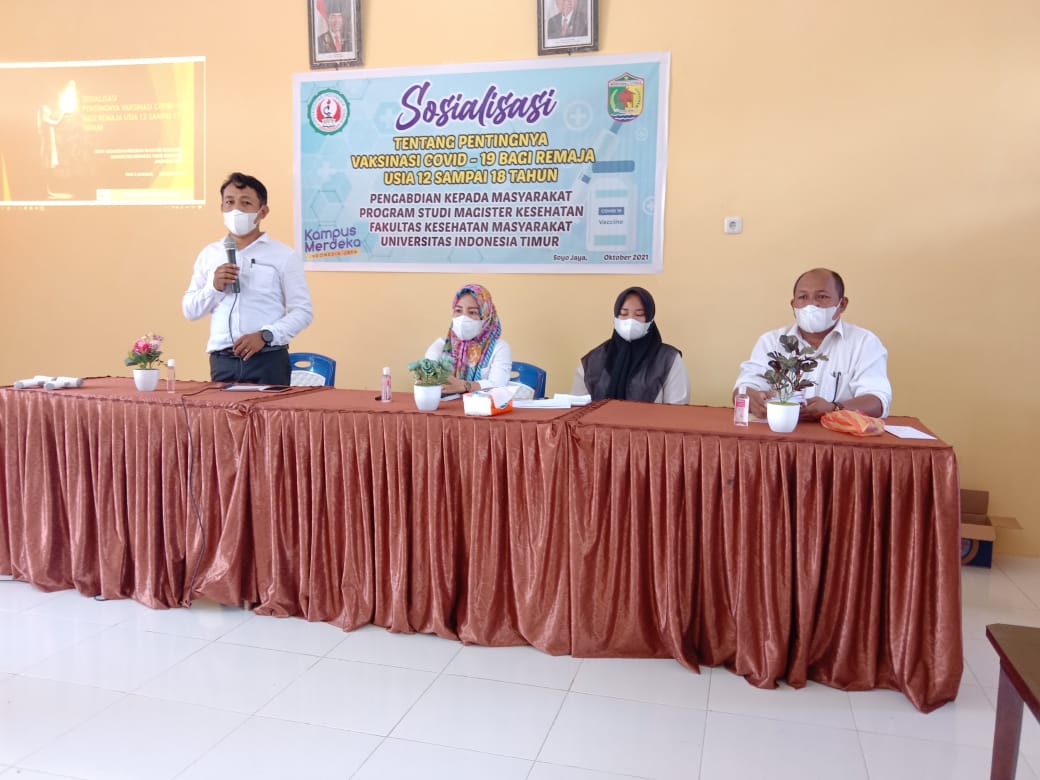 Mahasiswa Universitas Indonesia Timur Praktek Pengabdian Masyarakat di SMAN 2 Soyojaya