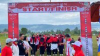 Gebyar HUT ke-80 RI, Forum Pemuda Pancamakmur dan UPT PKM Gelar Jalan Sehat dan Senam Massal